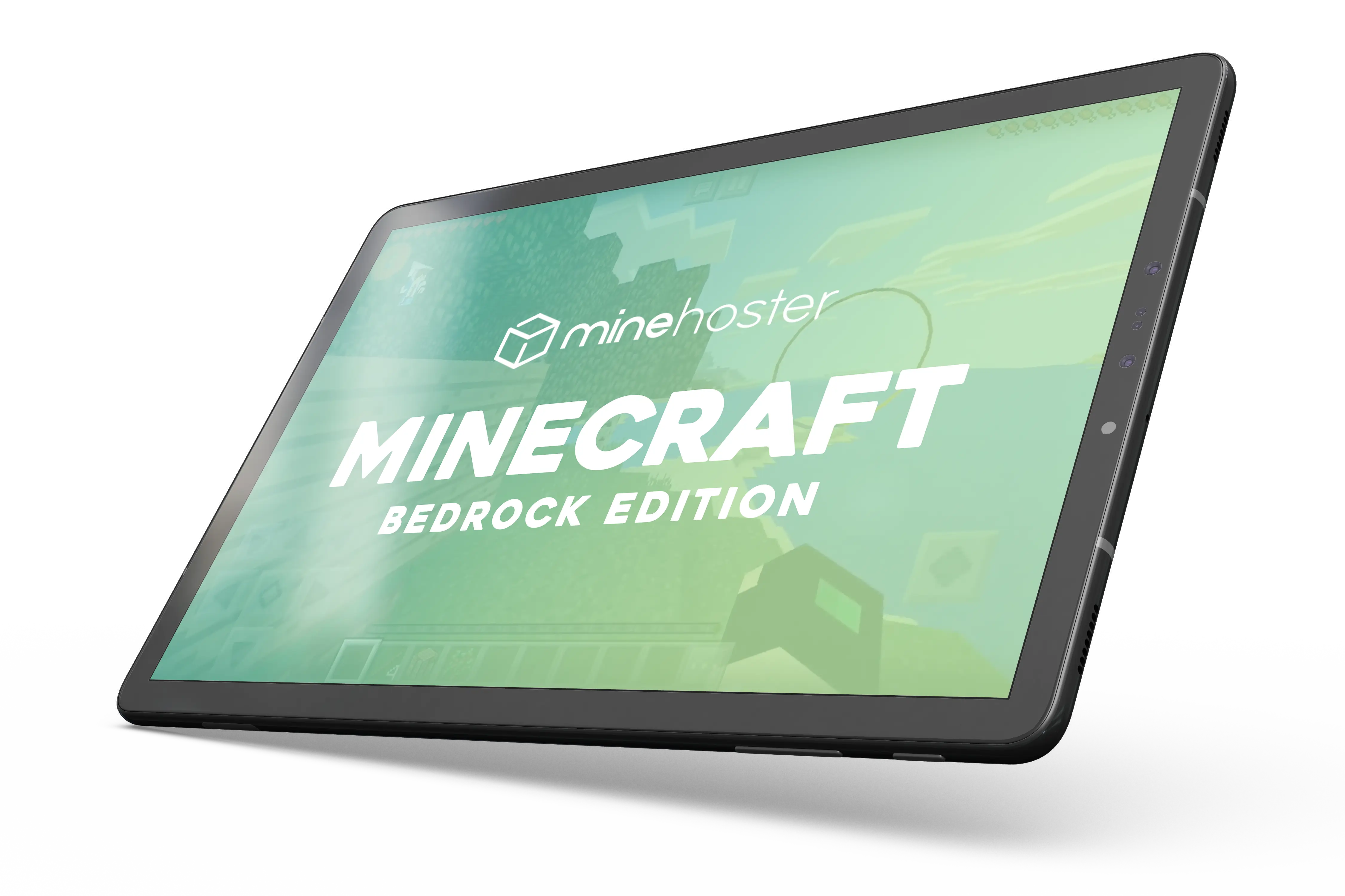 Minecraft Bedrock Edition Server auf Tablet